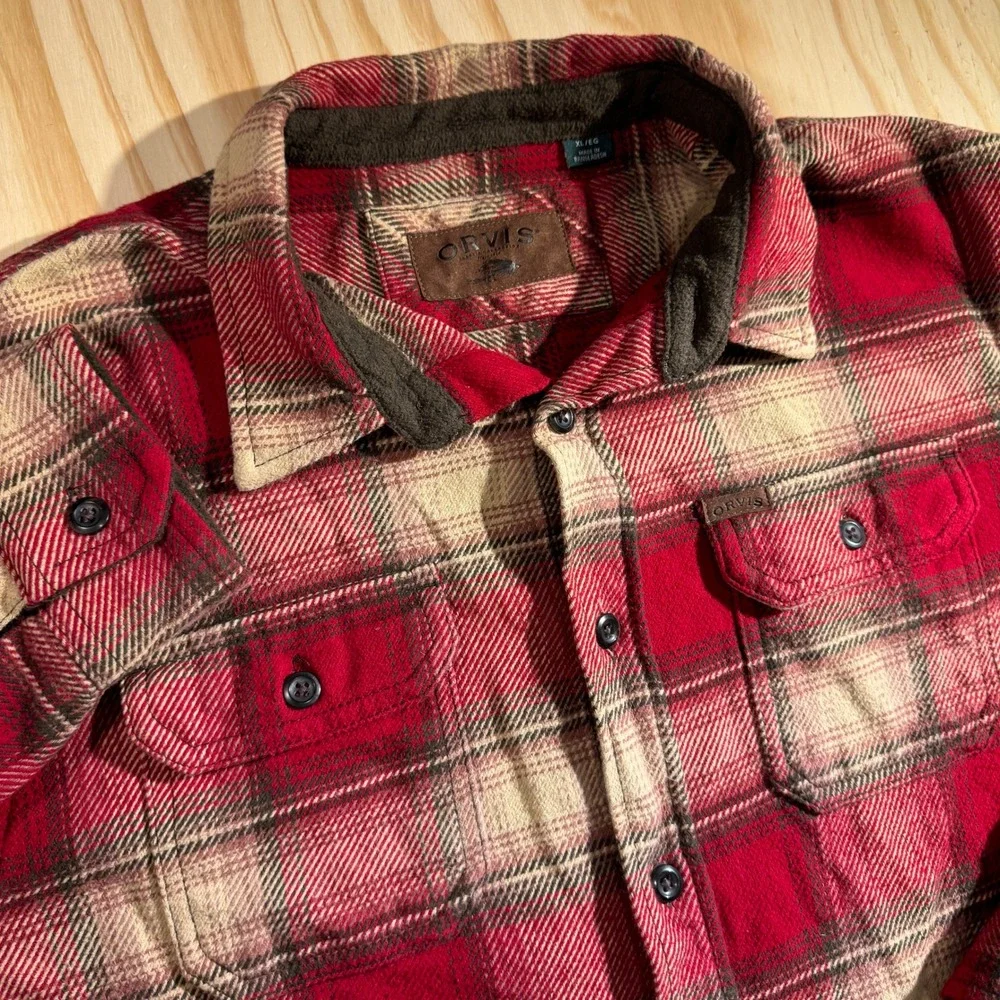 Orvis heavyweight flannel